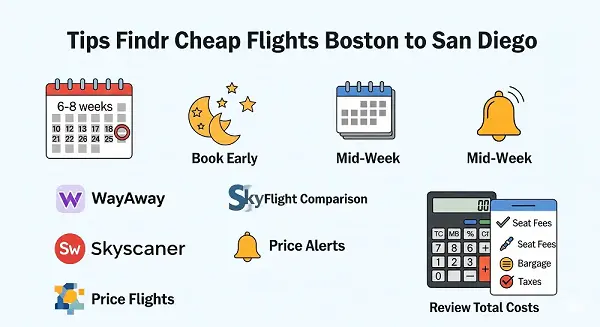 Find Cheap Flights Bos to San
