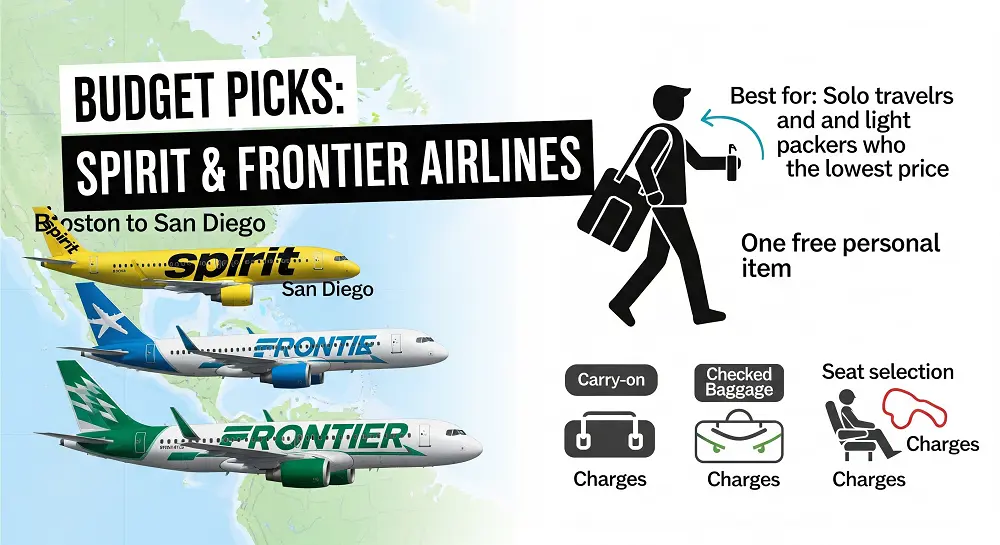Solo travelers and light packers - Bos to San